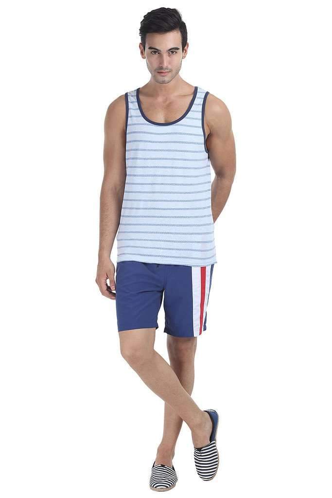 Aloha Jacquard Knit Tank