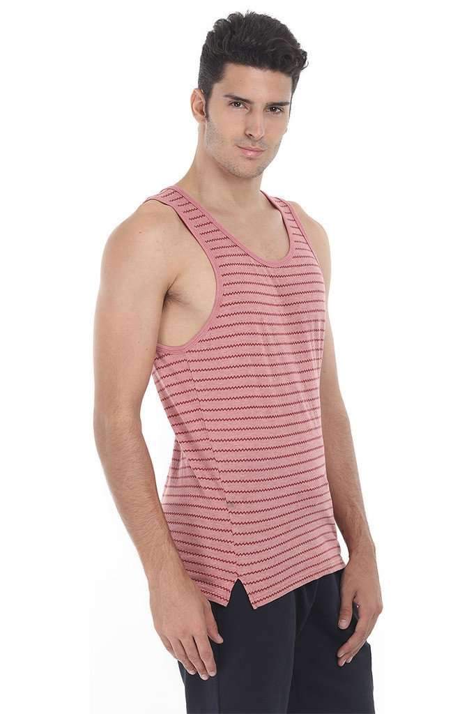 Aloha Jacquard Knit Tank