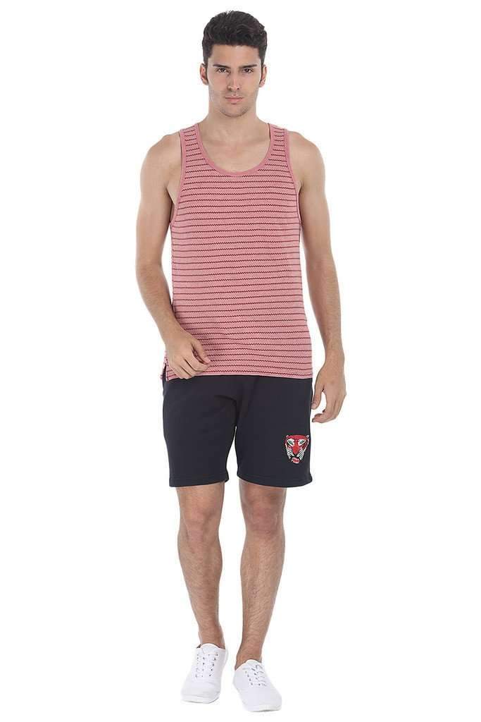 Aloha Jacquard Knit Tank