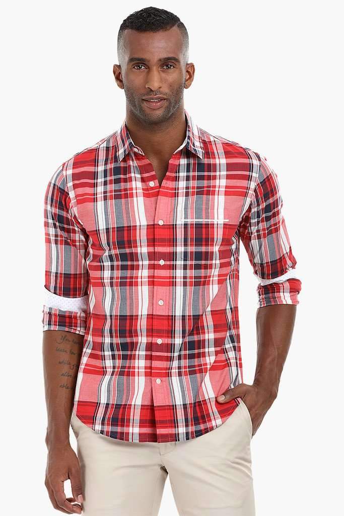 Autumn Plaid Check Shirt