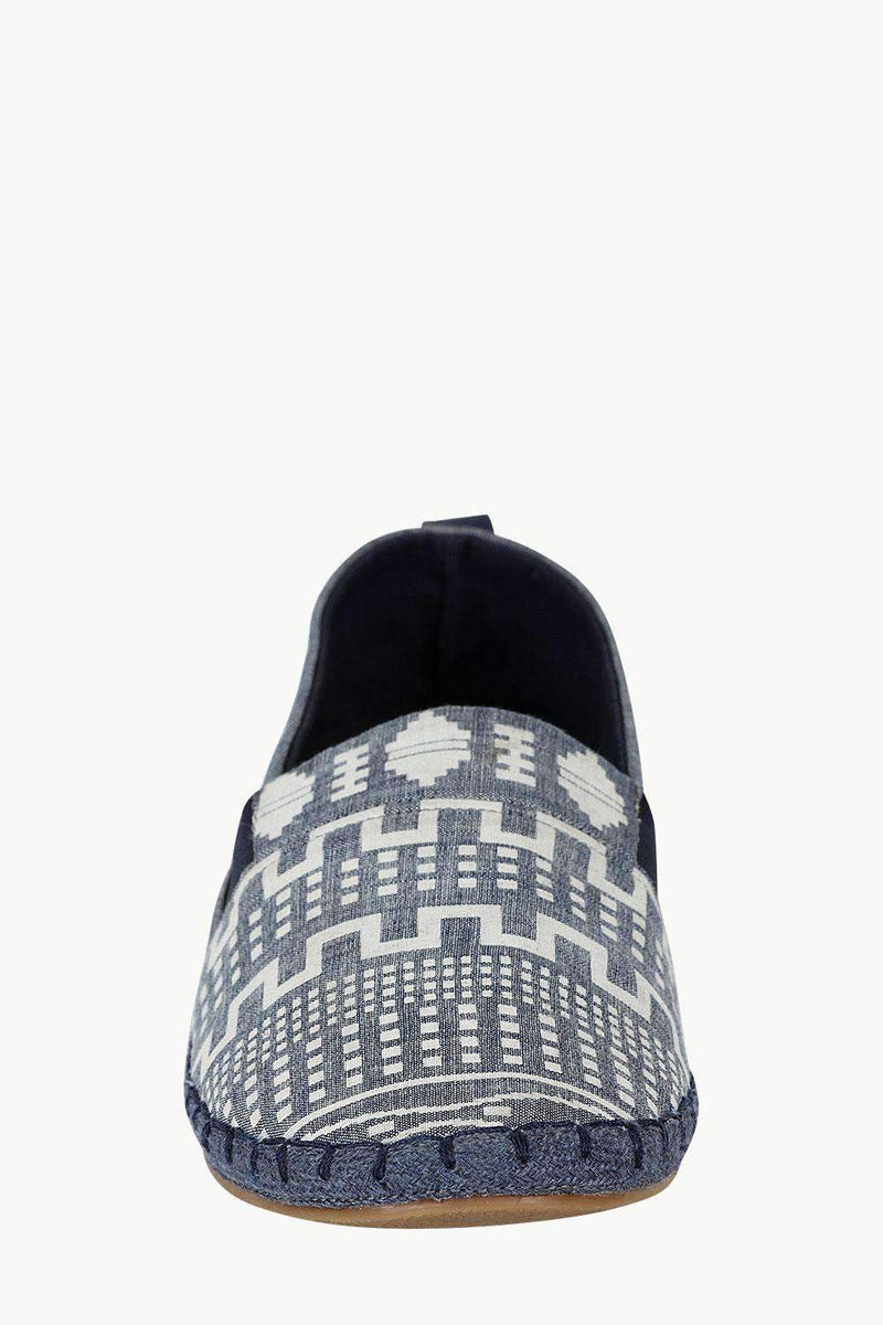 Denim Aztec Espadrilles