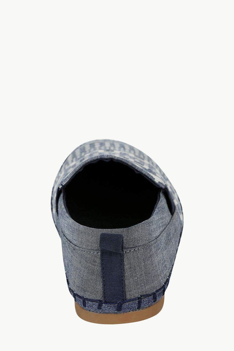 Denim Aztec Espadrilles