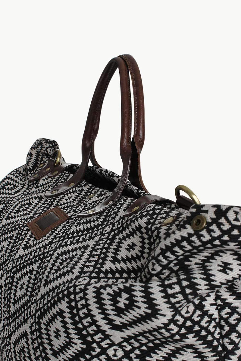 Aztec Weave Vintage Travellers Bag