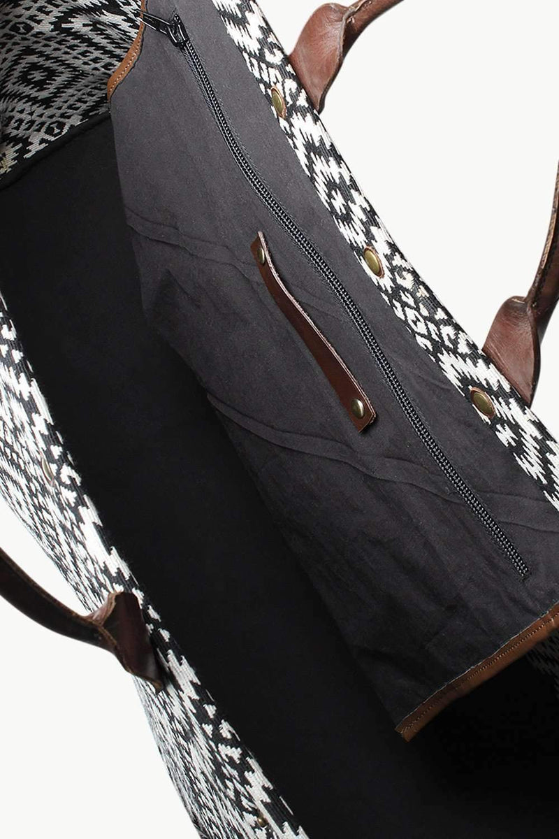 Aztec Weave Vintage Travellers Bag