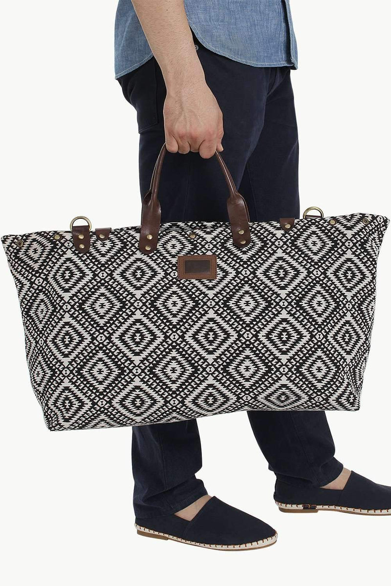 Aztec Weave Vintage Travellers Bag