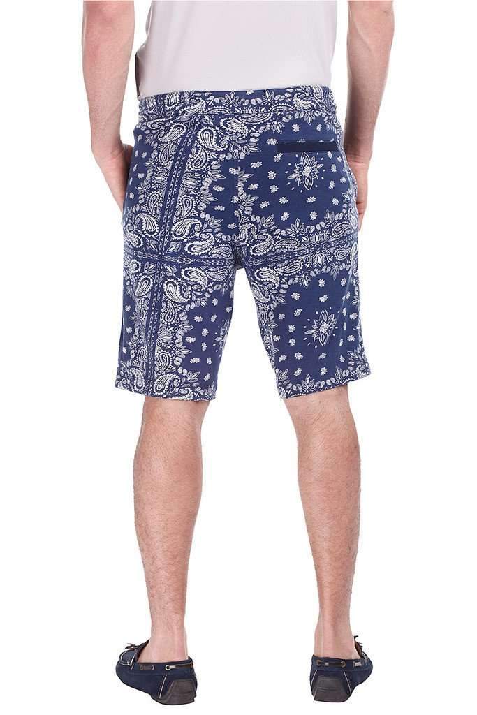 Bandana Print Super Combed Cotton Shorts