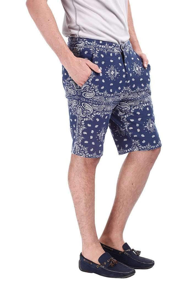 Bandana Print Super Combed Cotton Shorts