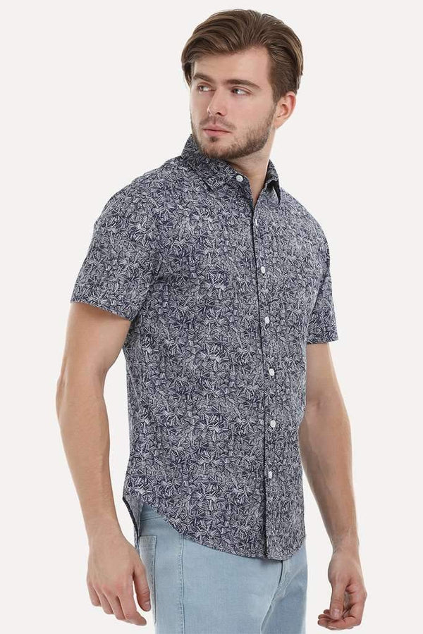 Basket Weave Pattern Shirt