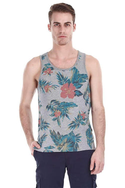 Beach Holiday Printed Short Sleeve Tank