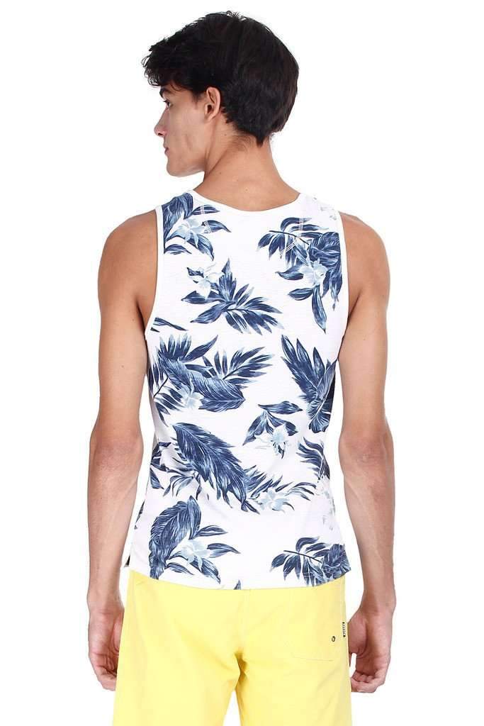 Beach Holiday Printed Short Sleeve Tank