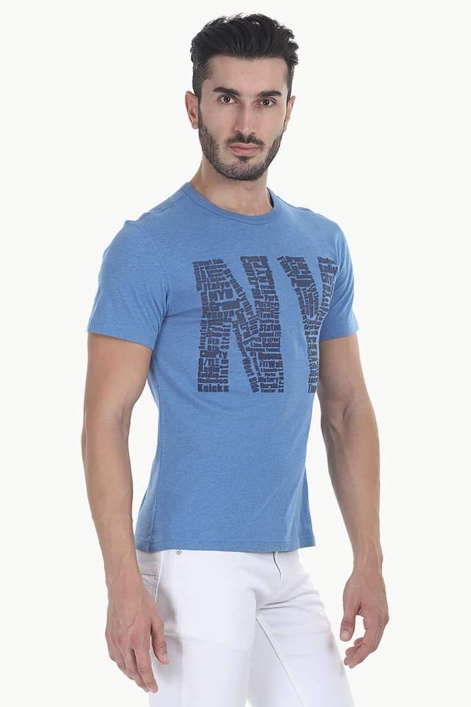 Big Apple Soft Heather Crew Neck Tee