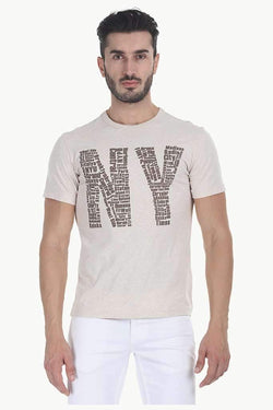 Big Apple Soft Heather Crew Neck Tee