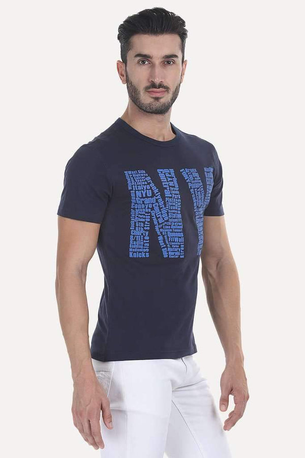 Big Apple Soft Heather Crew Neck Tee