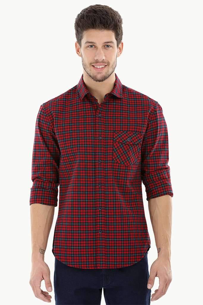 Bold Oxford Check Shirt