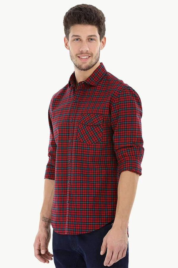 Bold Oxford Check Shirt