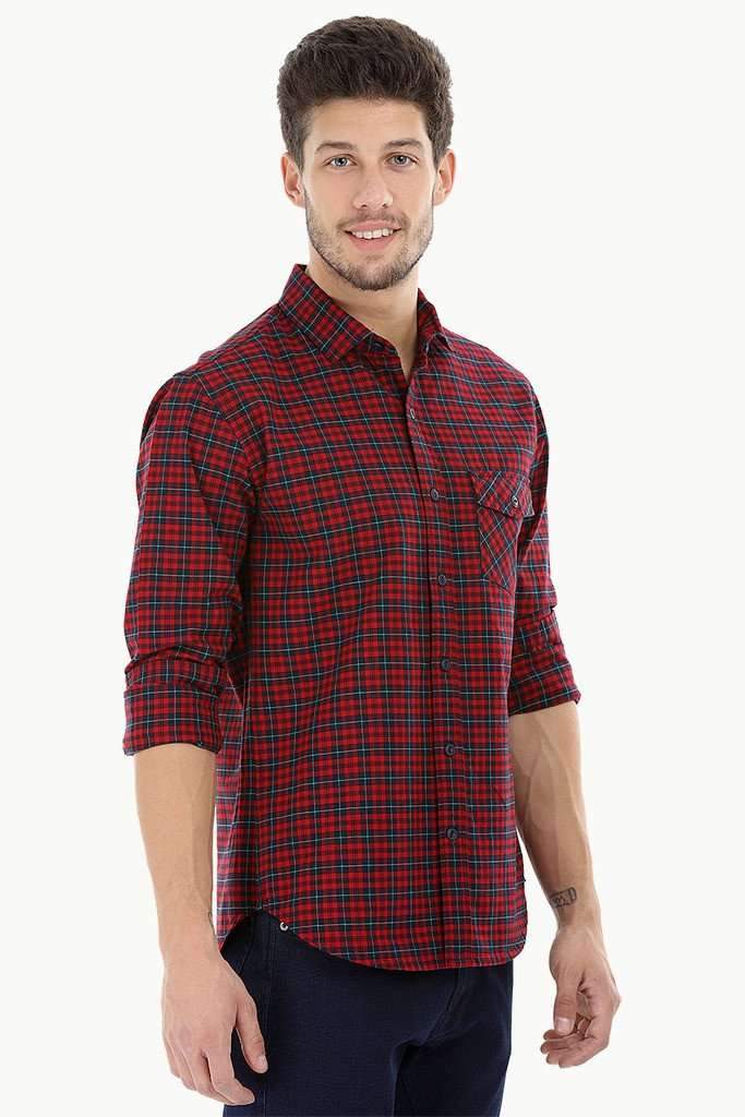 Bold Oxford Check Shirt