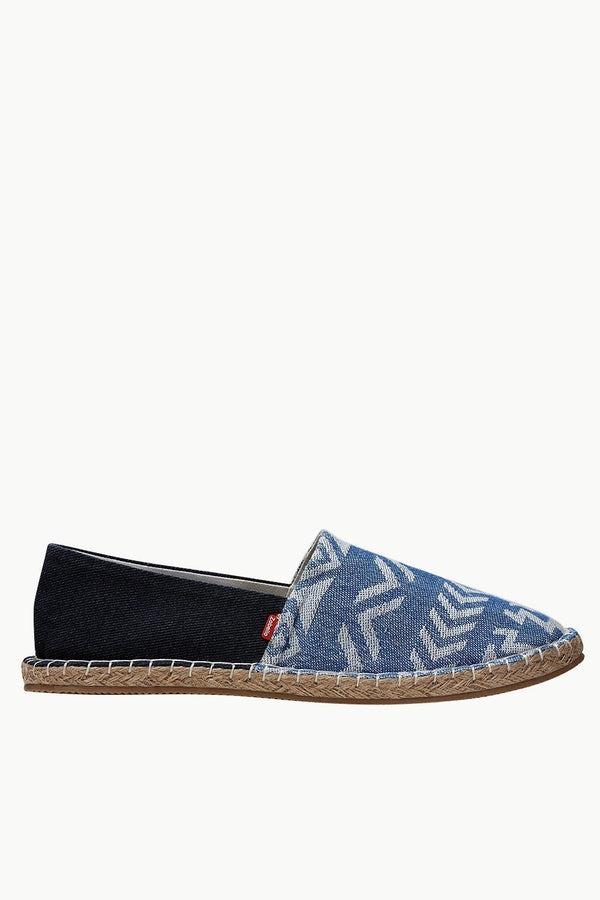 Bold Printed Slip On Espadrilles