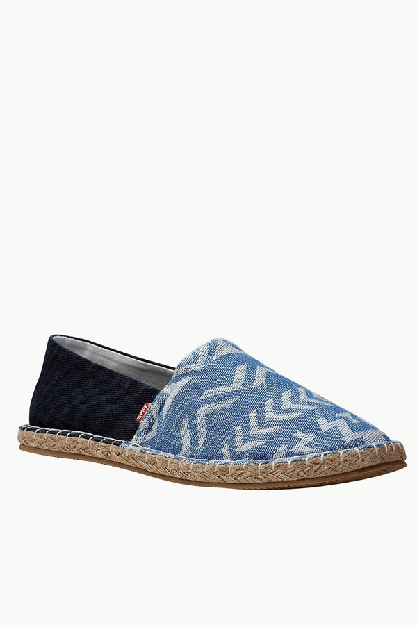 Bold Printed Slip On Espadrilles