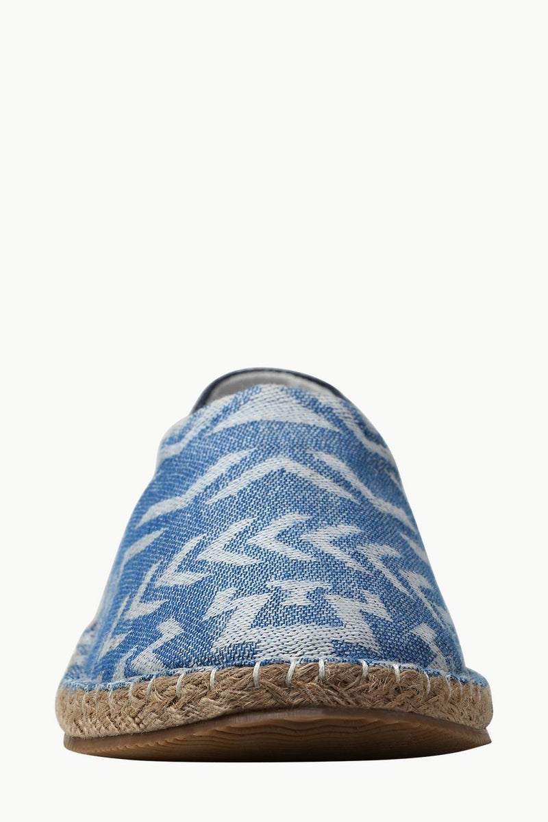 Bold Printed Slip On Espadrilles