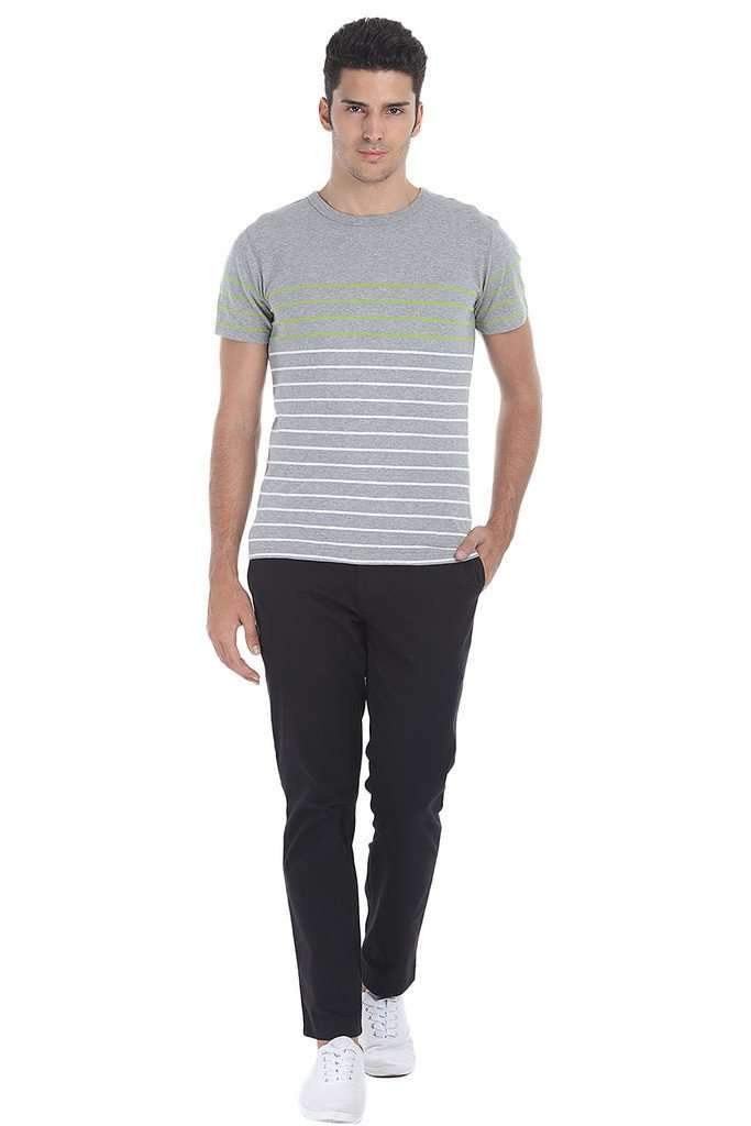 Breton Multi Stripe Cotton Knit Tee