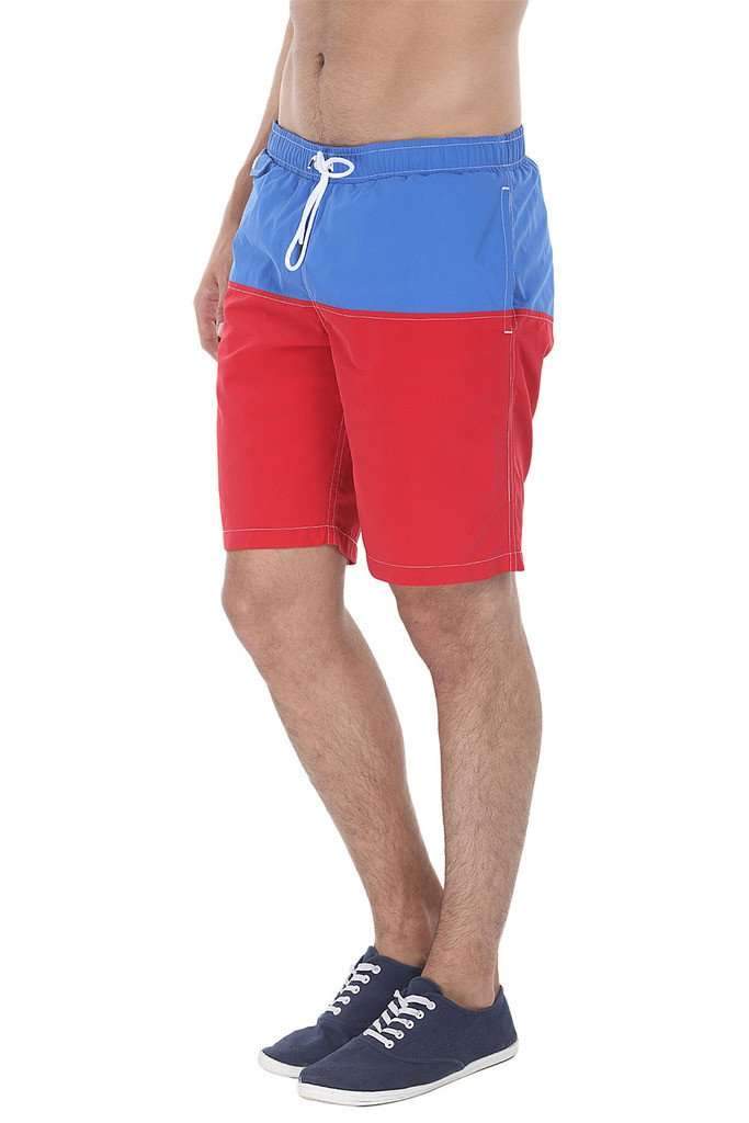 Bright Color Block With 9'' Inseam