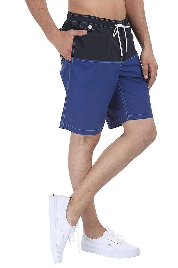 Bright Color Block With 9'' Inseam