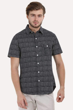 Broken Stripes Short Sleeve Shirt