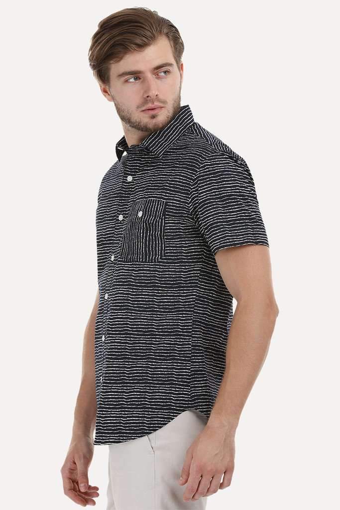 Broken Stripes Short Sleeve Shirt