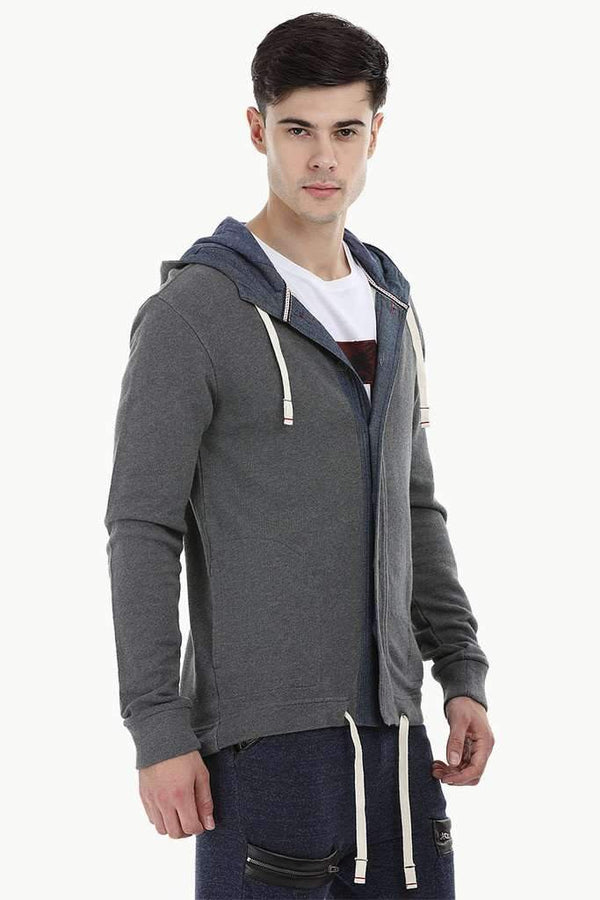 Buttoned Casual Hoodie