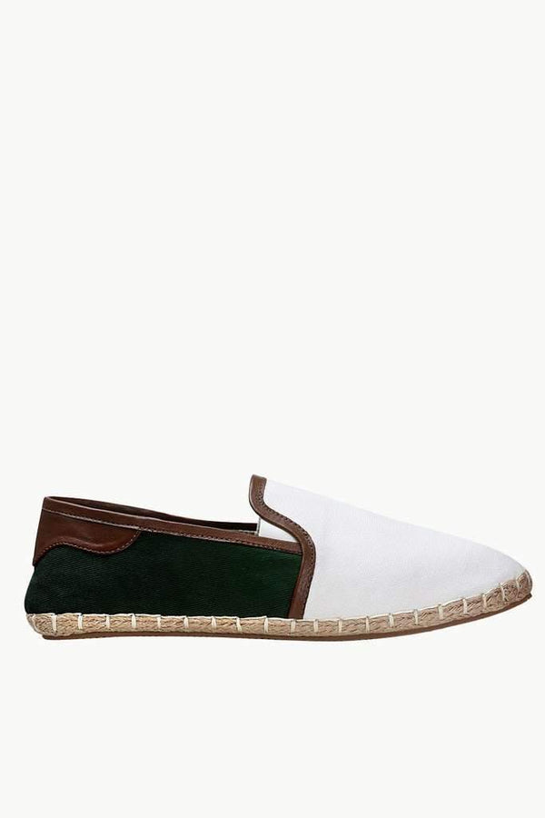 Faux Leather Detailed Espadrilles