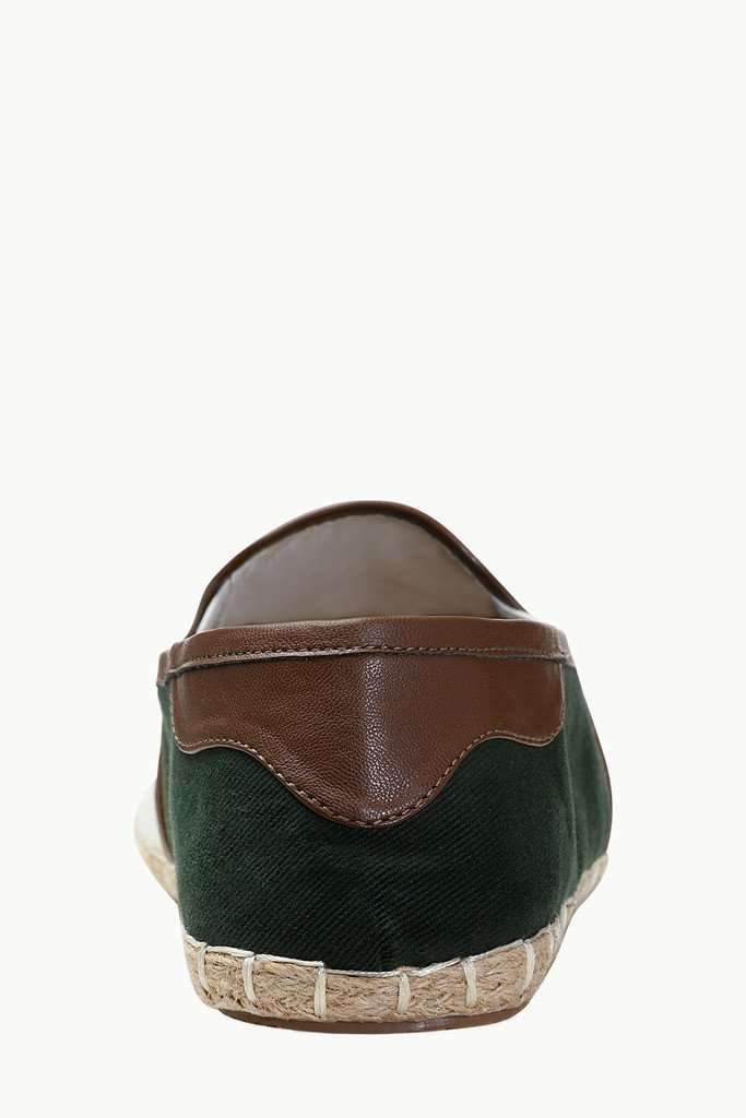 Faux Leather Detailed Espadrilles
