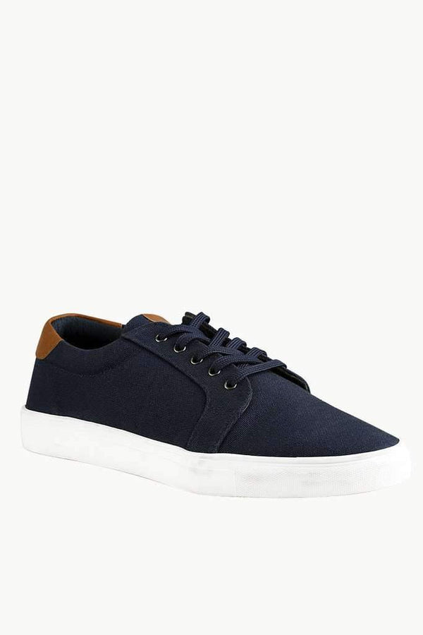 Canvas Lace Up Plimsolls