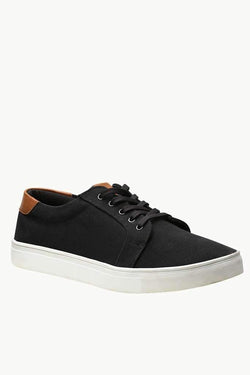 Canvas Lace Up Plimsolls