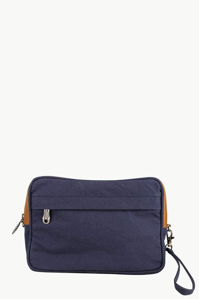 Canvas Mini Toiletry Bag With Zip