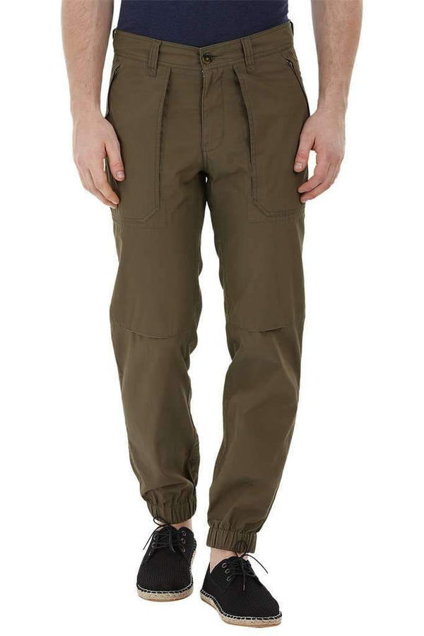 Cargo Cuff Jogger Olive Pants