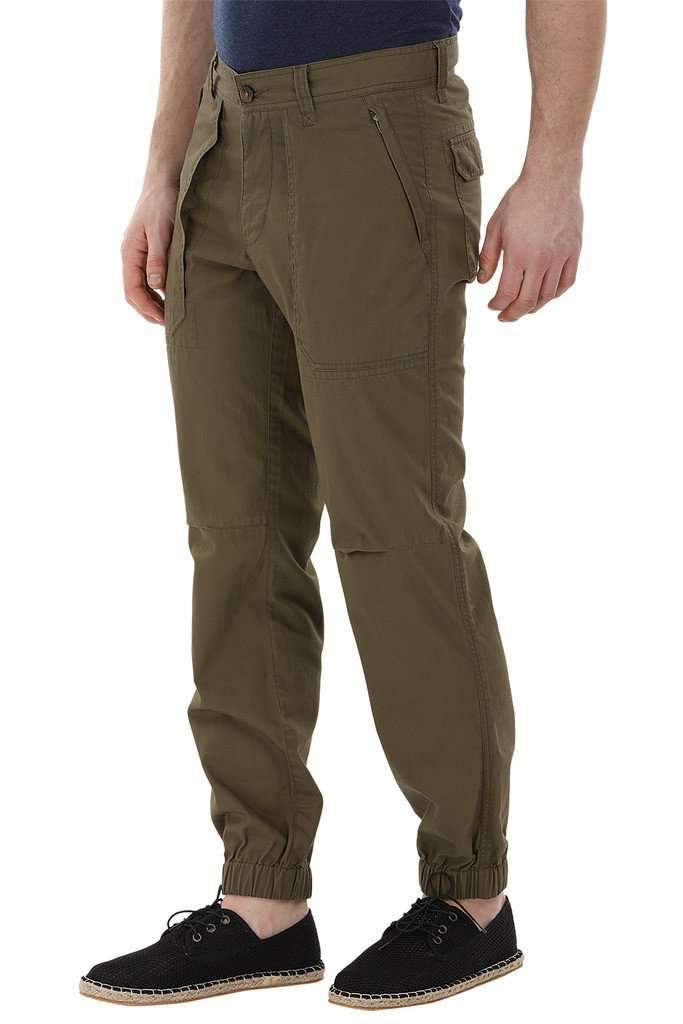 Cargo Cuff Jogger Olive Pants