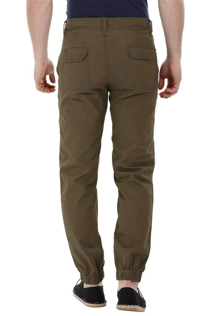 Cargo Cuff Jogger Olive Pants