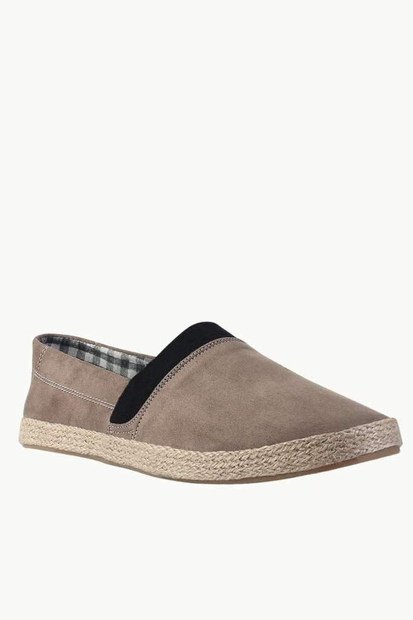 Casual Espadrilles with Contrast Stitching