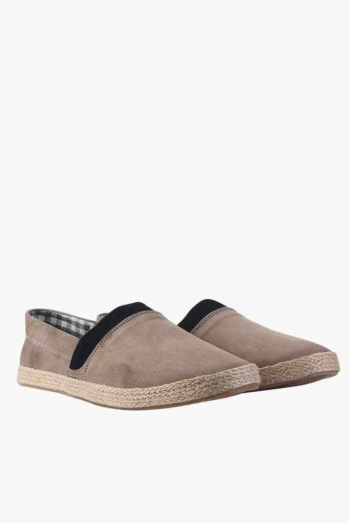 Casual Espadrilles with Contrast Stitching