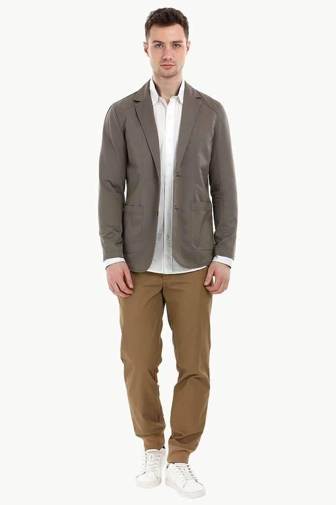 Casual Hazel Notched Blazer