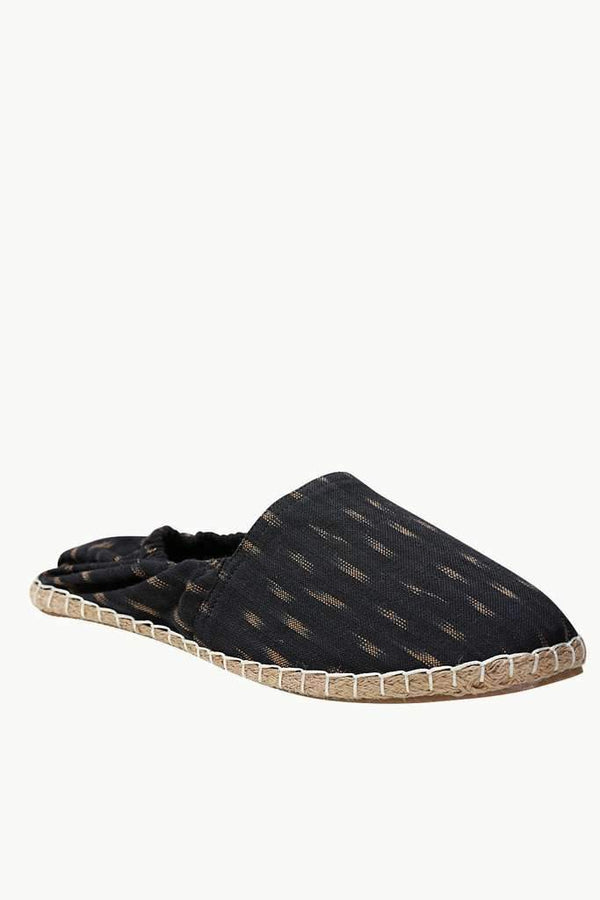 Elastic Heel Ikat Espadrilles