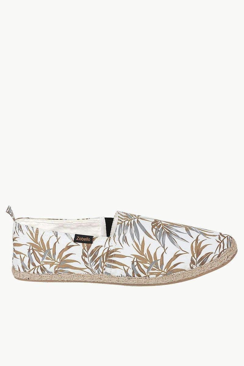 Summer Print Canvas Espadrilles