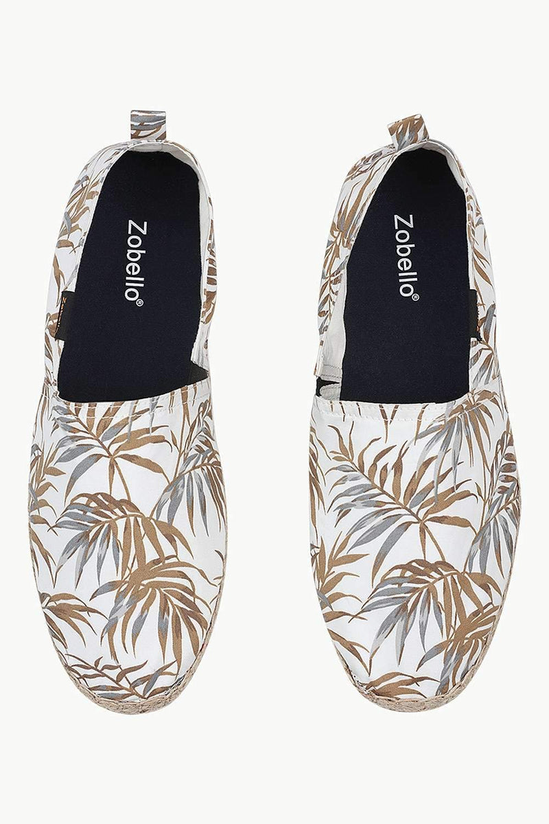 Summer Print Canvas Espadrilles