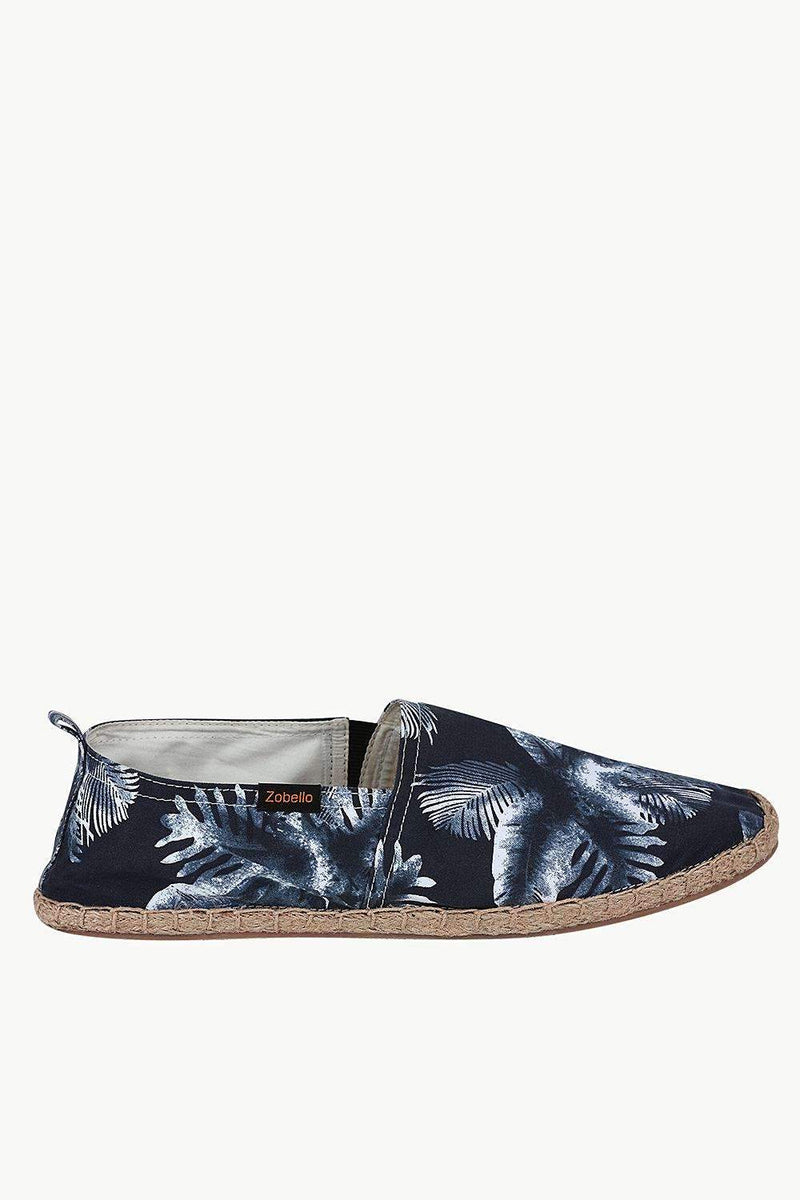 Summer Print Canvas Espadrilles