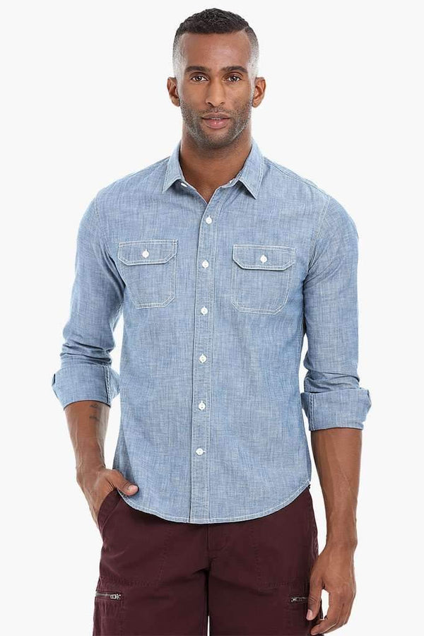 Chambray Slub Cotton Shirt