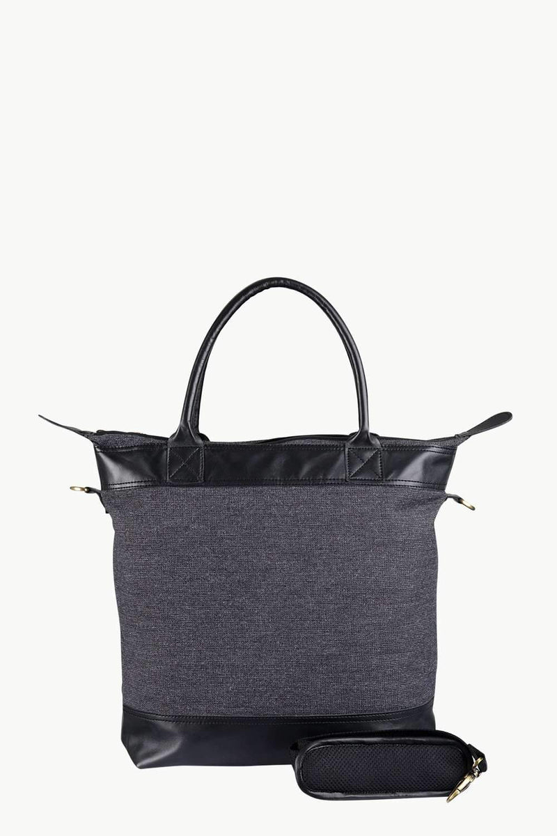 Charcoal Twill Urban Tote Bag