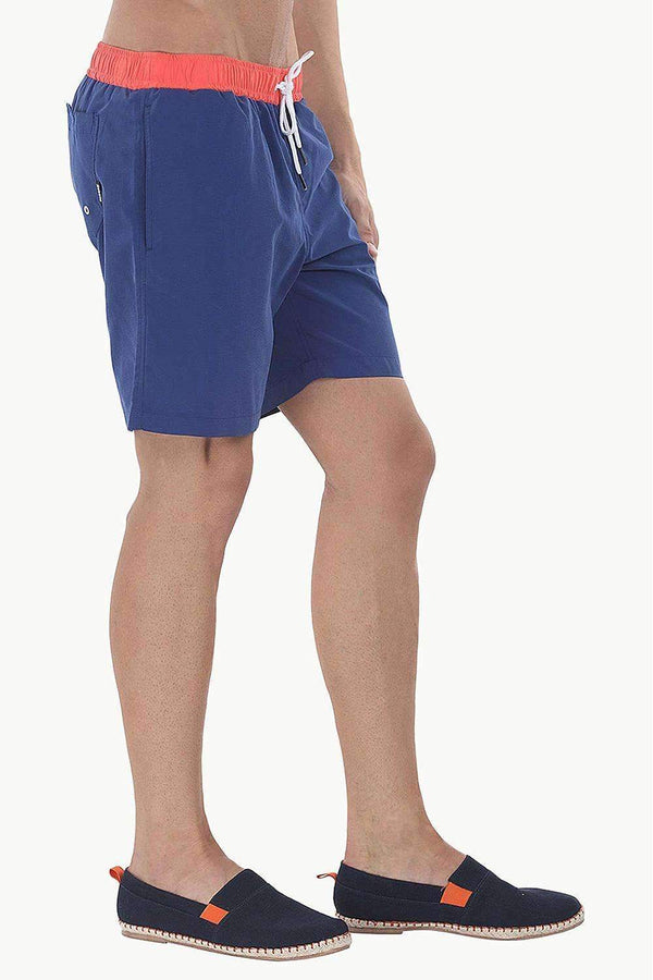Classic Solid Nylon Swim Shorts
