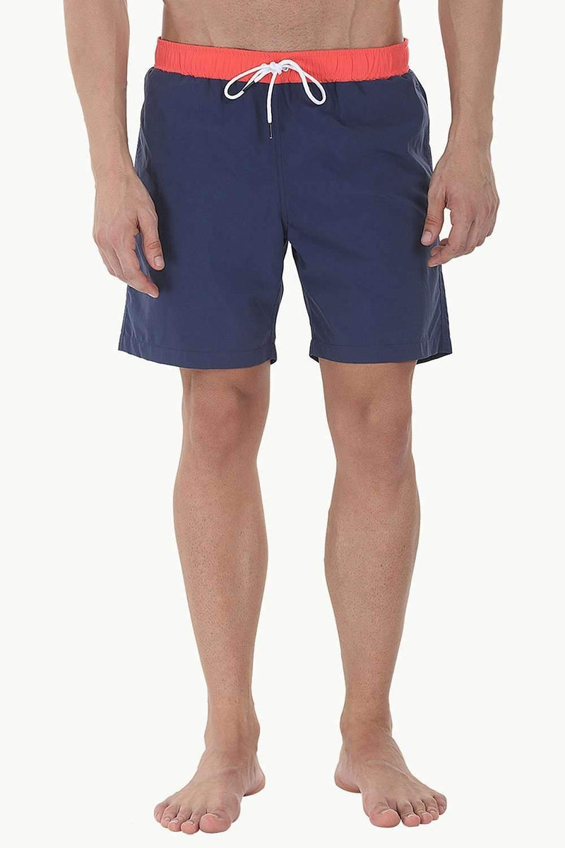 Classic Solid Nylon Swim Shorts