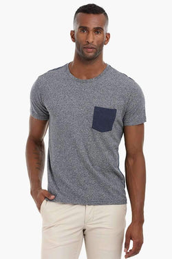 Color-Block Cotton T-Shirt