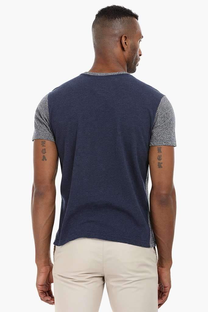 Color-Block Cotton T-Shirt